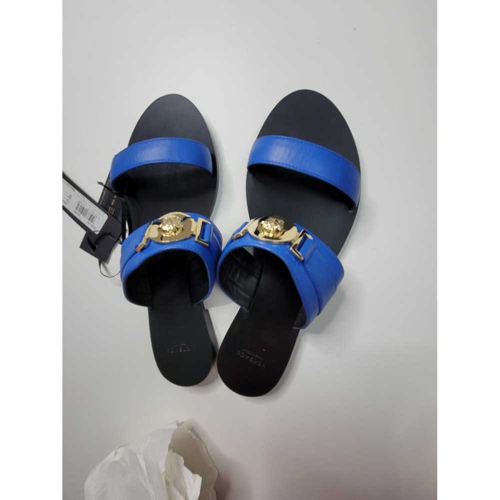 Versace Leather mules - image 6