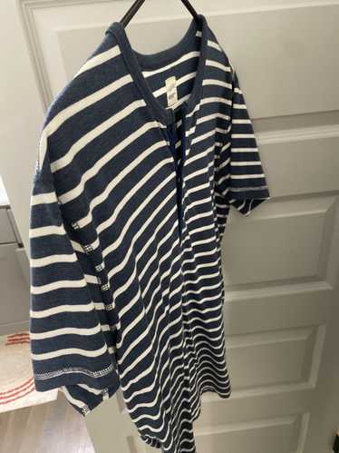 J.Crew JCrew Blue/white Striped T-Shirt