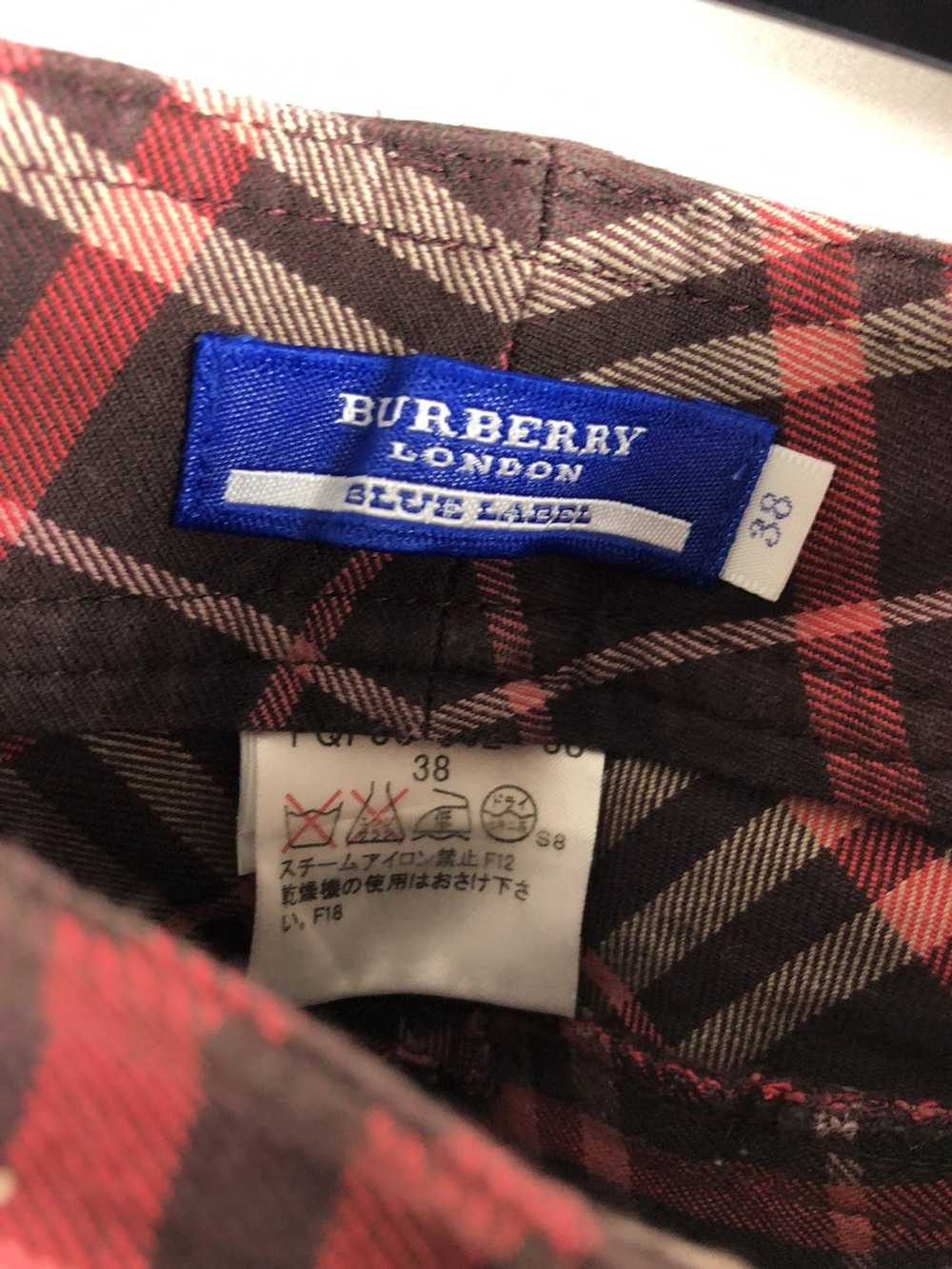 Burberry Burberry red nova check jeans - image 2