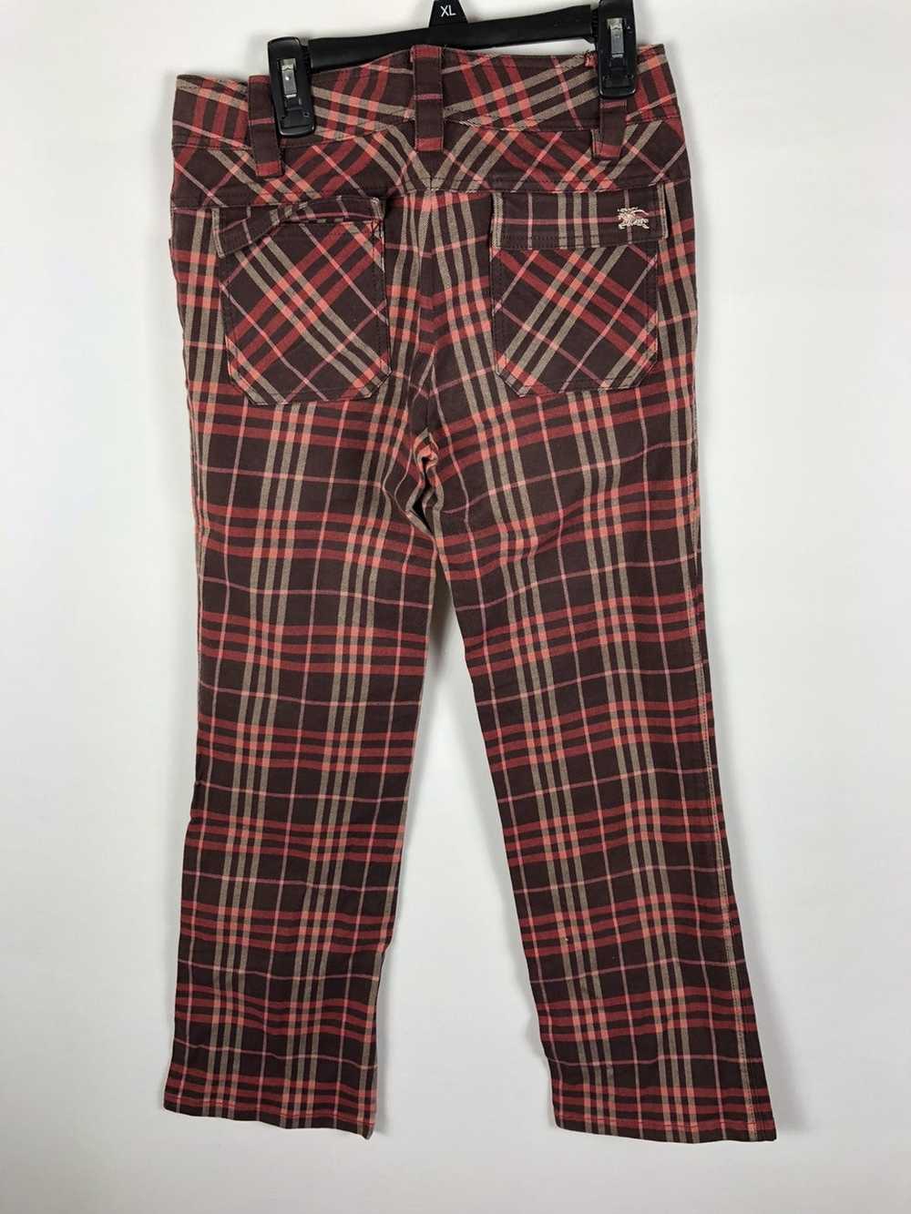 Burberry Burberry red nova check jeans - image 3