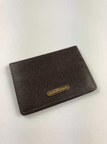 Burberry Burberry brown leather card holder - image 1
