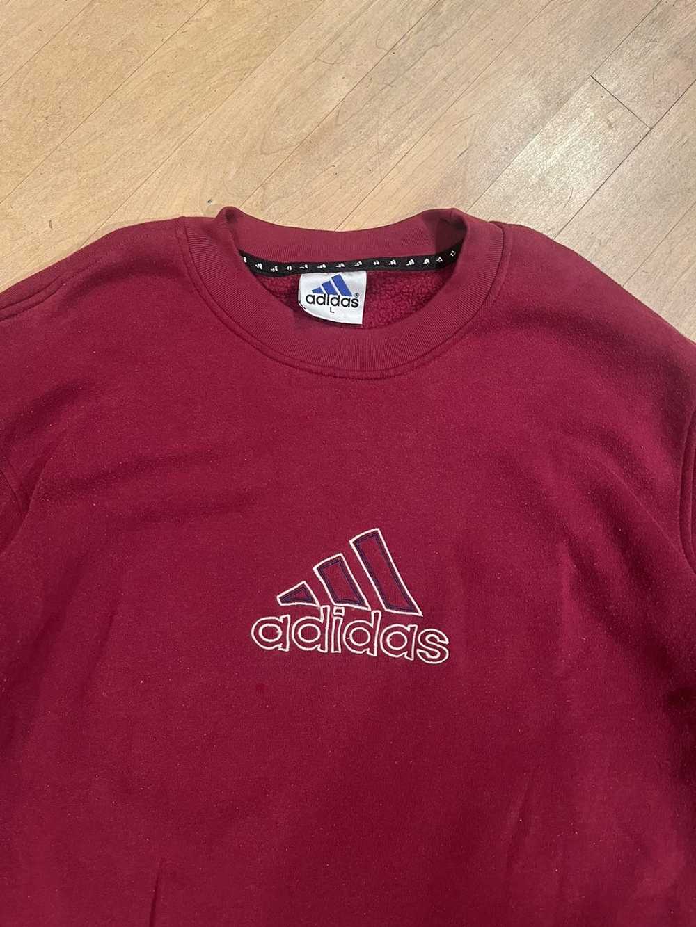 Adidas × Vintage Vintage 90s Adidas Sweatshirt - image 2