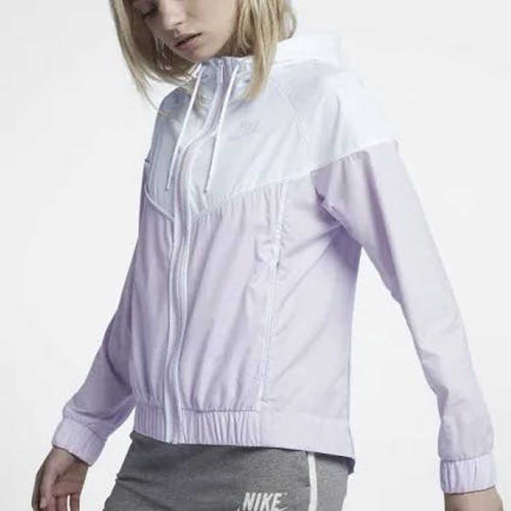 Nike Nike Purple & White Windrunner Hooded Windbr… - image 3