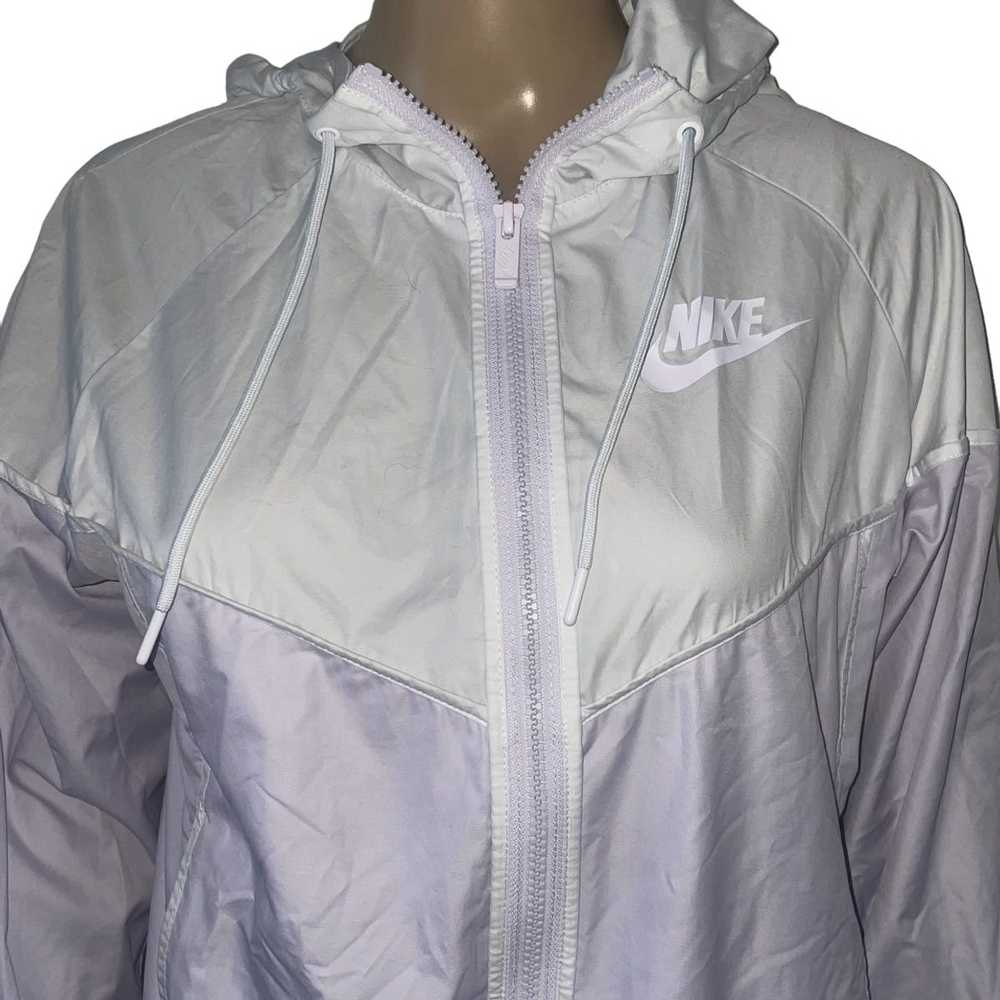 Nike Nike Purple & White Windrunner Hooded Windbr… - image 5