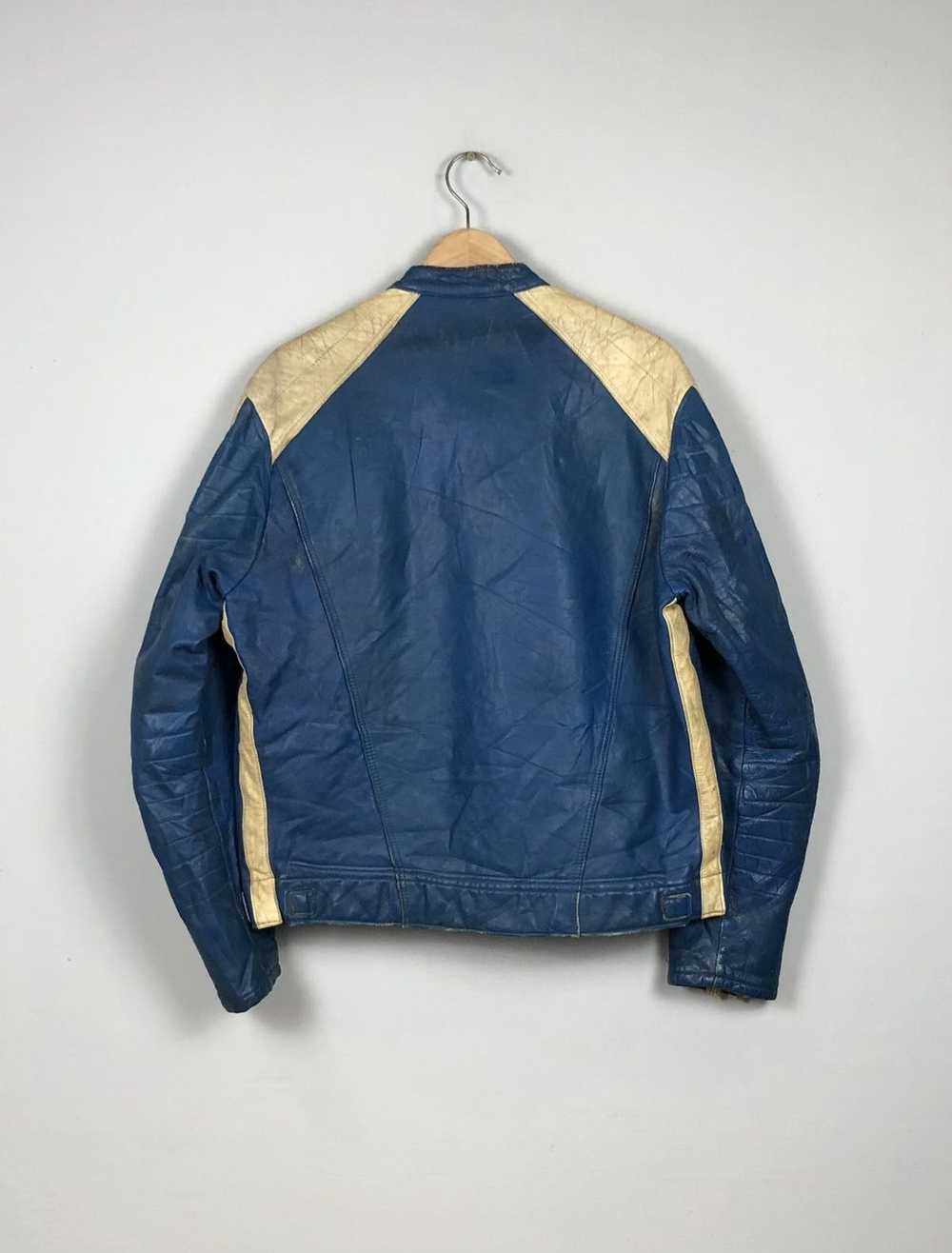 Leather Jacket × MOTO × Vintage Vintage 70s Cuirs… - image 5