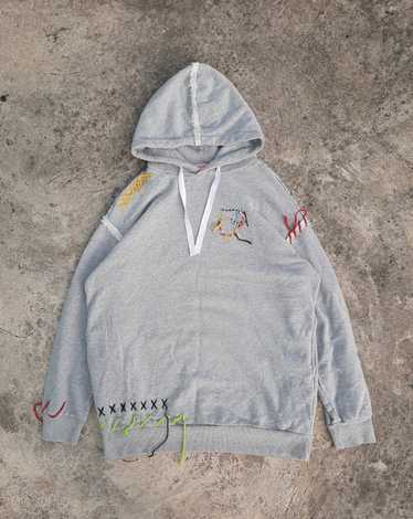 Bape BAPY by BAPE Stiches Oversize Hoodie - image 1