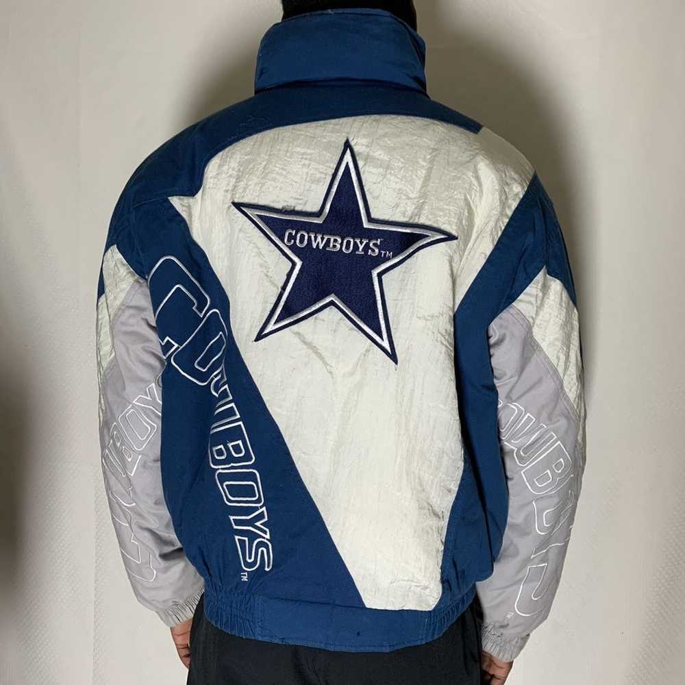 NFL NFL Dallas Cowboys Jacket Mens Size Large Ful… - image 5