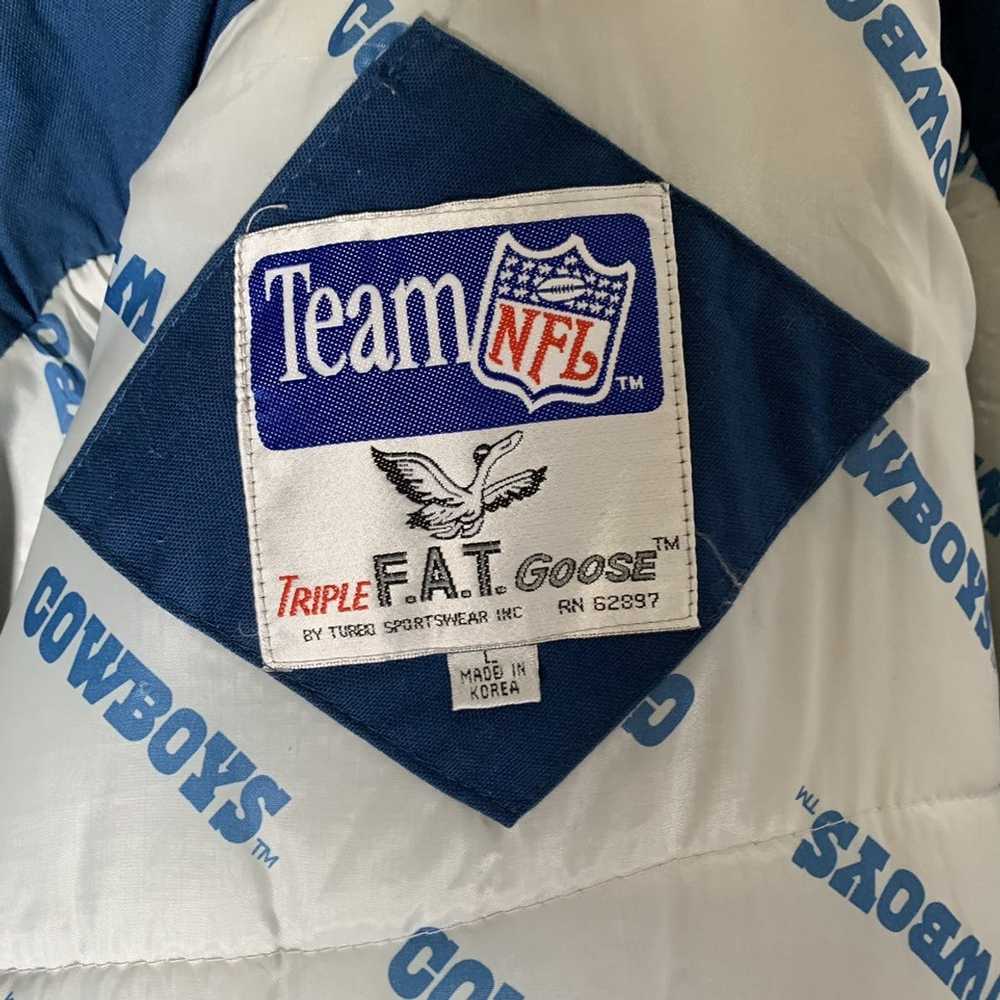 NFL NFL Dallas Cowboys Jacket Mens Size Large Ful… - image 6