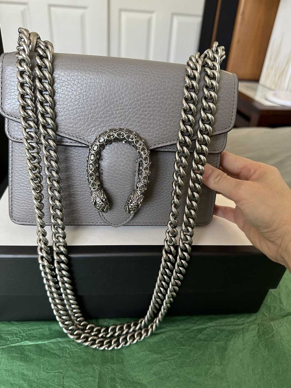 Gucci Dionysus mini leather bag. 100% authentic. … - image 4
