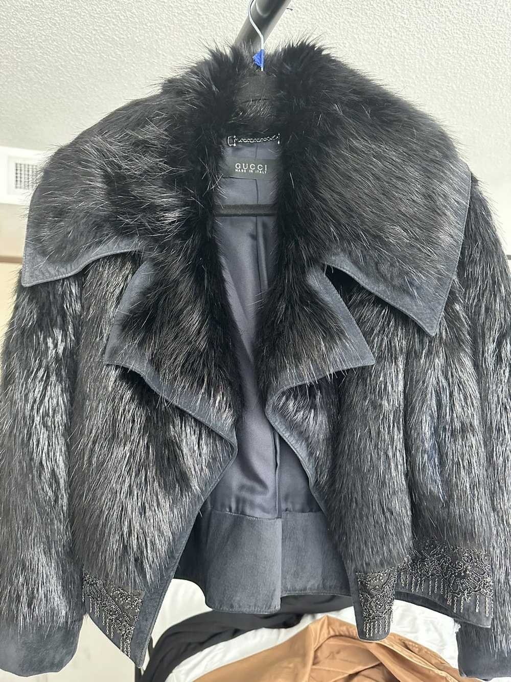 Authentic Vintage Tom Ford For Gucci Fur Coat 1999 Collection