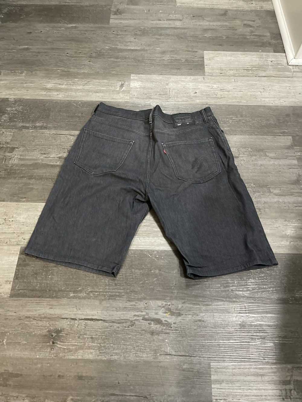 Levi's Levi 569 Grey Shorts - image 2