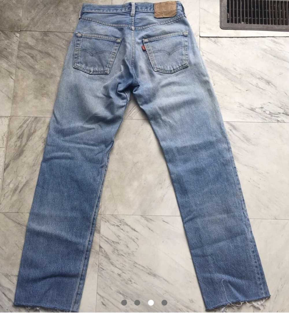 Levi's Vintage Levi’s 501 Jeans 80’s Faded Blue W… - image 1