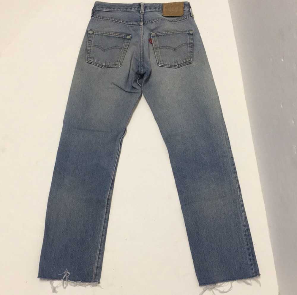 Levi's Vintage Levi’s 501 Jeans 80’s Faded Blue W… - image 5
