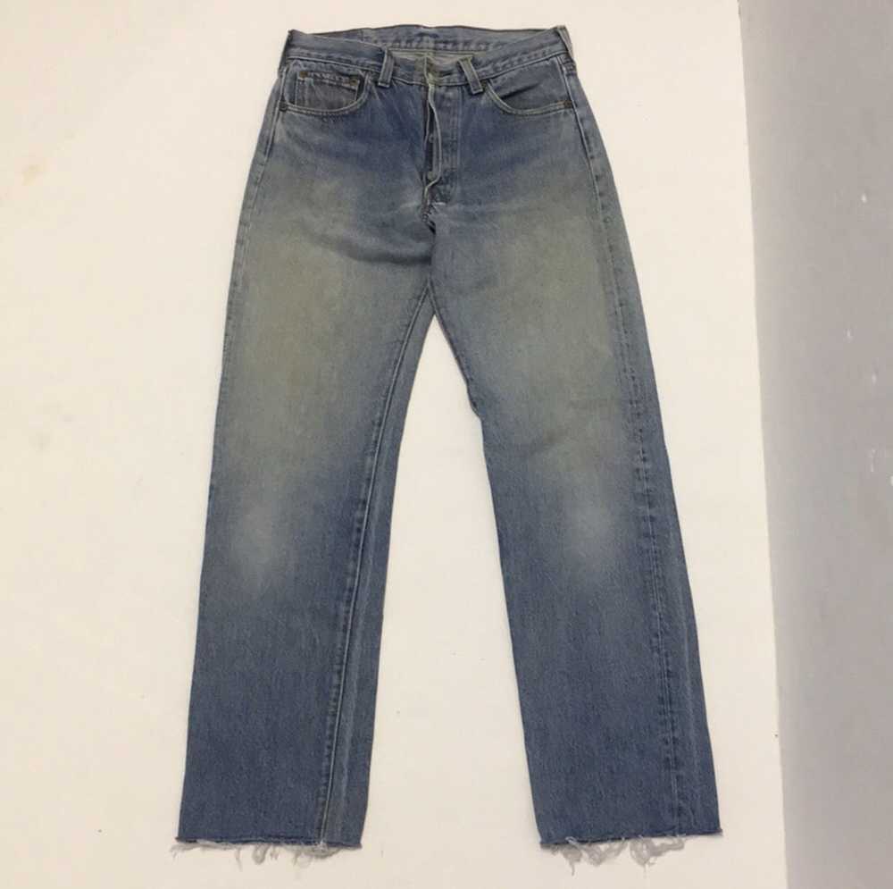 Levi's Vintage Levi’s 501 Jeans 80’s Faded Blue W… - image 6