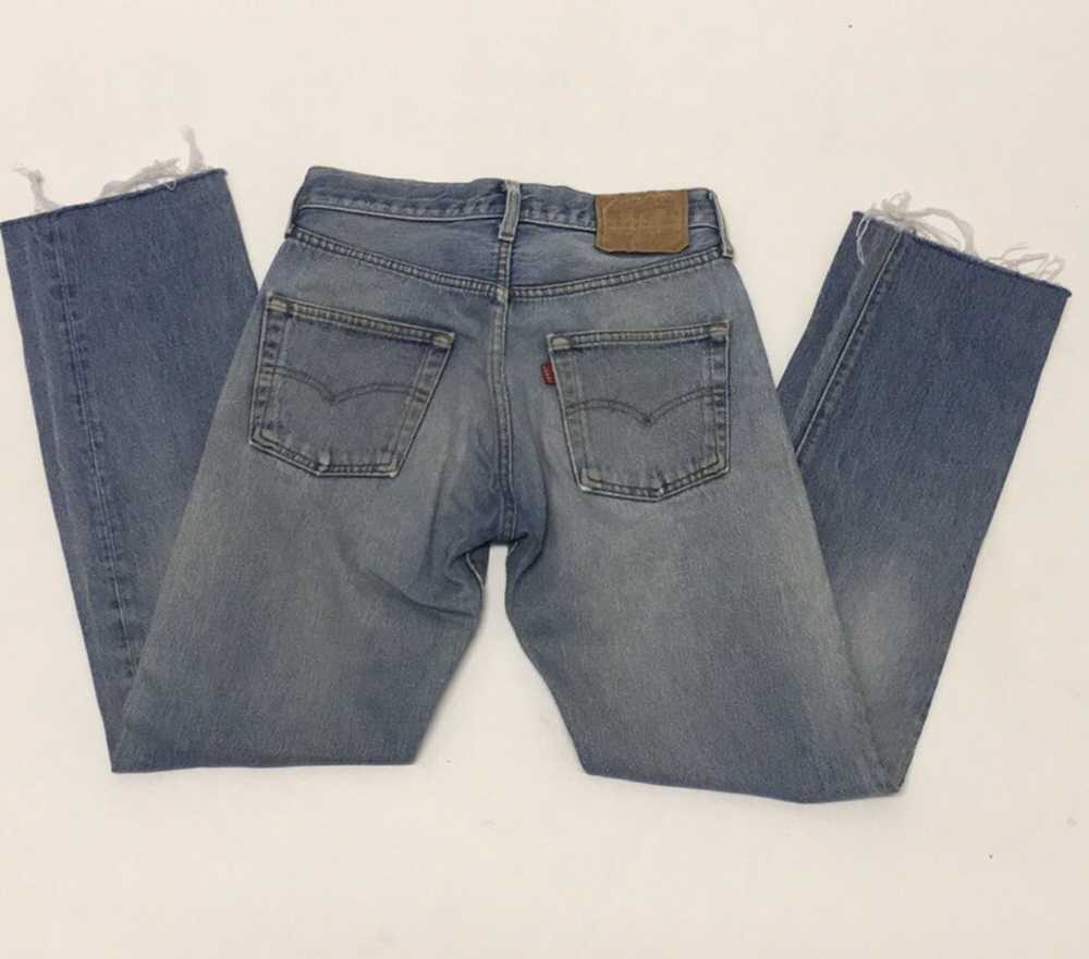 Levi's Vintage Levi’s 501 Jeans 80’s Faded Blue W… - image 7