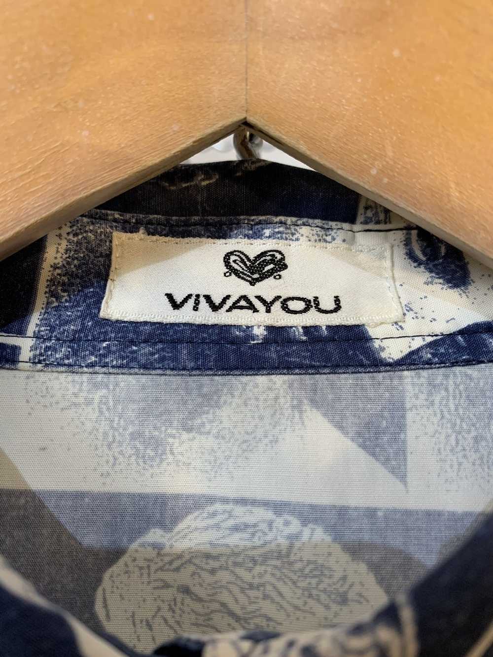 Designer × Japanese Brand Vivayou Printed Shirt - image 4