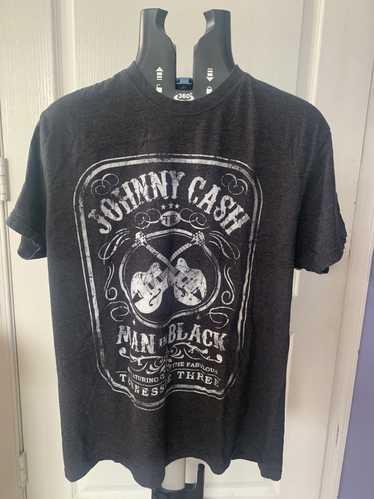Rare × Streetwear × Vintage Johnny Cash Man in Bla