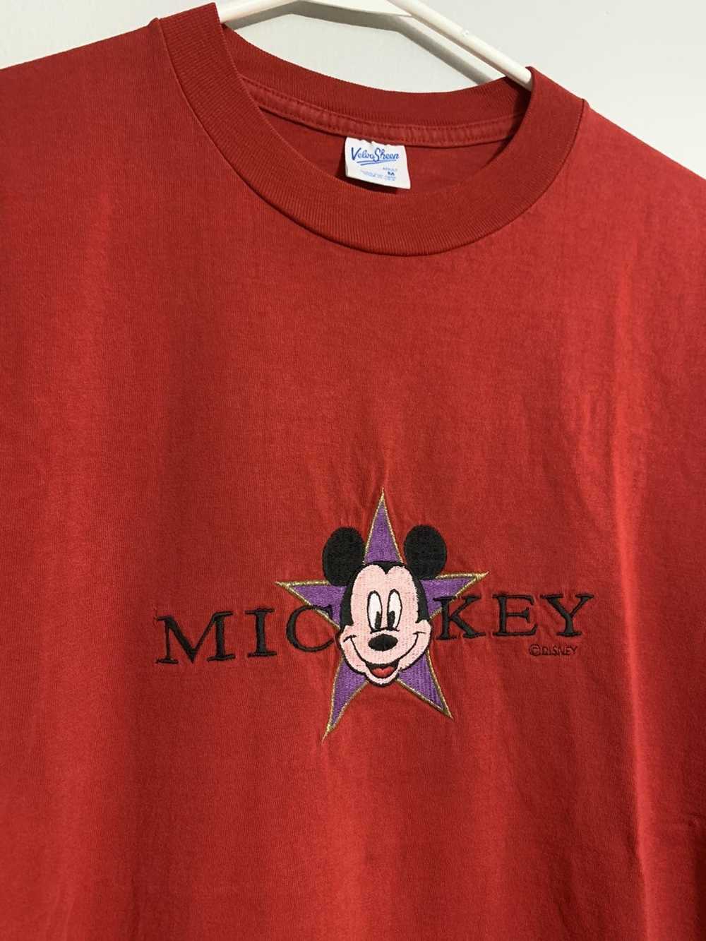 Mickey Mouse × Velva Sheen × Vintage VTG 80s Velv… - image 2