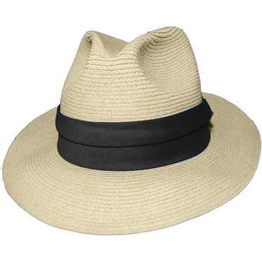 Men's Straw Fedora Hat by Stetson