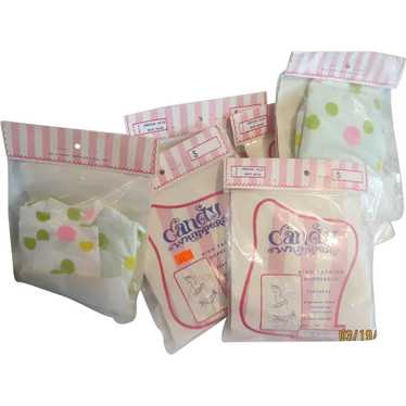 Polka Dot Candy Wrappers NOS Disposable Bikini Siz