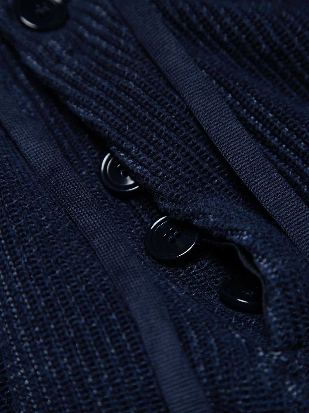 Greg Lauren × Paul & Shark Blue Knitted Jogging T… - image 4