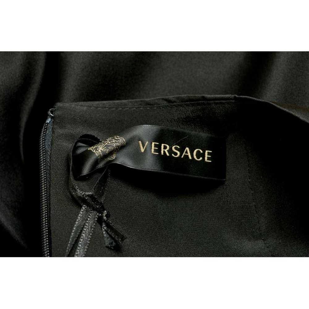 Versace Silk mini skirt - image 3