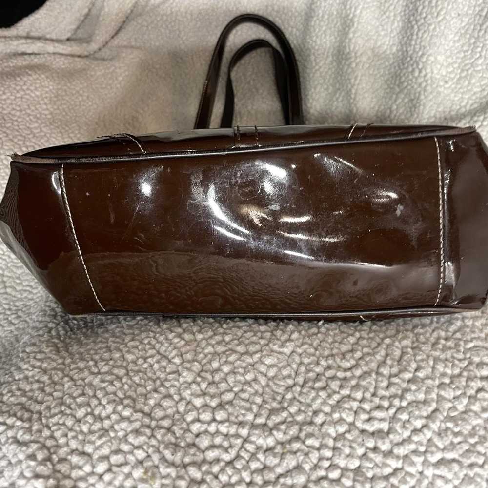 Coach Patent leather tote - image 4