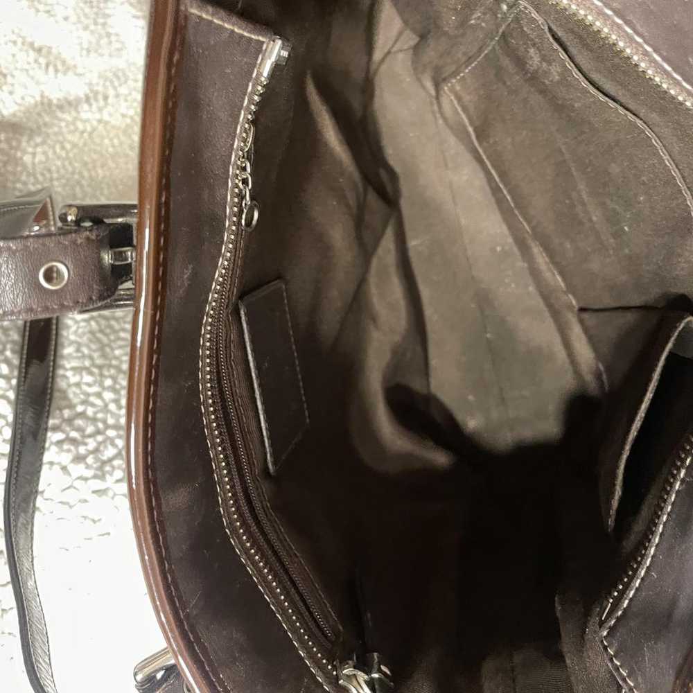Coach Patent leather tote - image 5