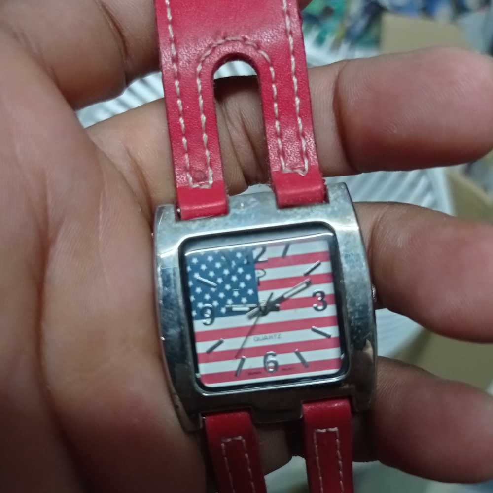 Streetwear × Vintage × Watches RETRO "USA FLAG" W… - image 1