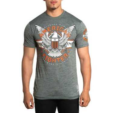 Designer AMERICAN FIGHTER MERIDIAN T-SHIRT SZ SMAL