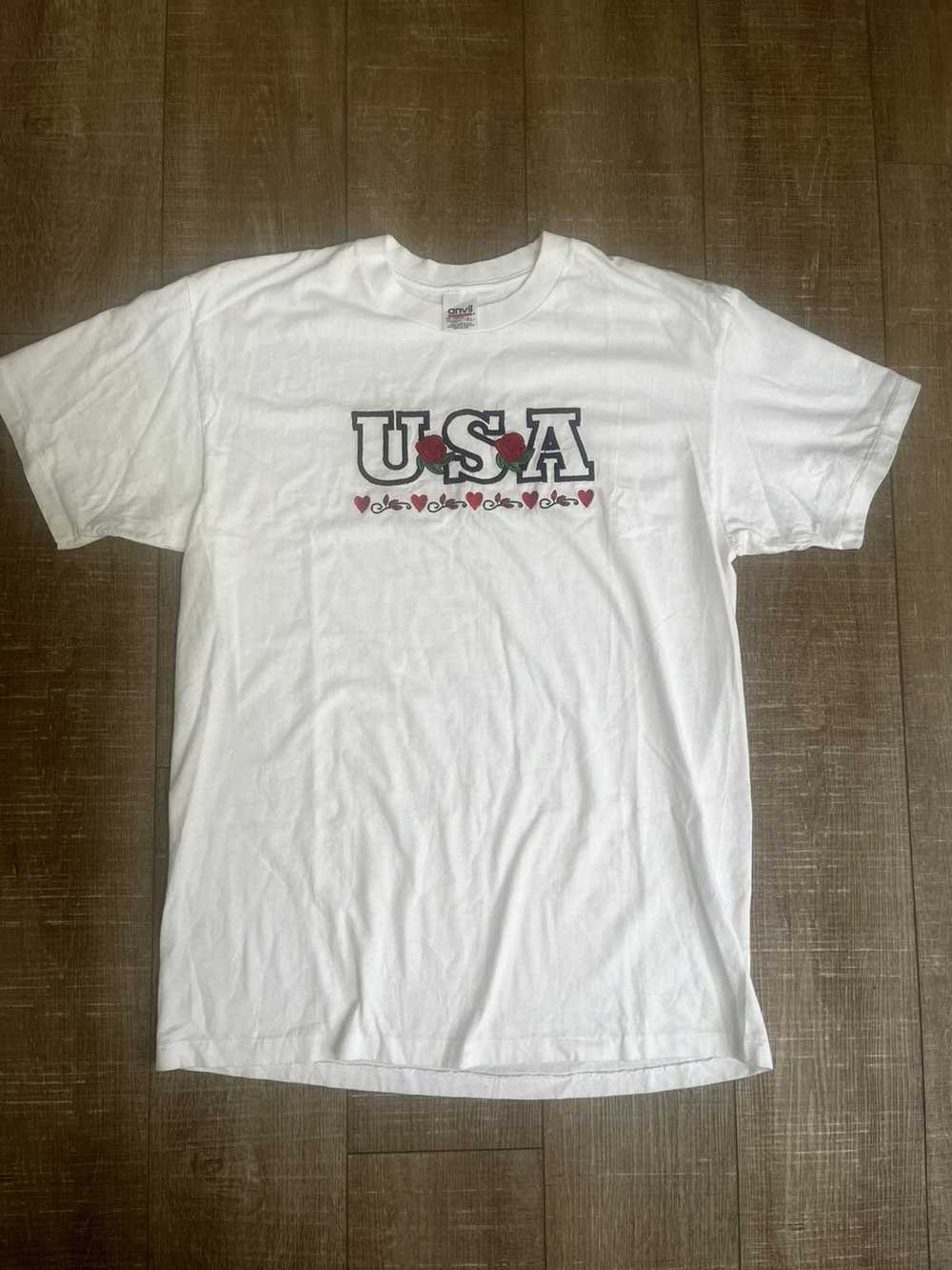 Made In Usa × Vintage Vintage Early 1990s “USA” E… - image 1