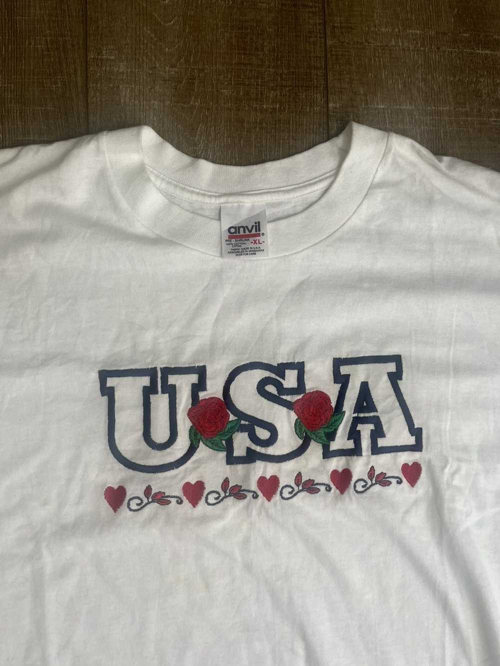 Made In Usa × Vintage Vintage Early 1990s “USA” E… - image 2