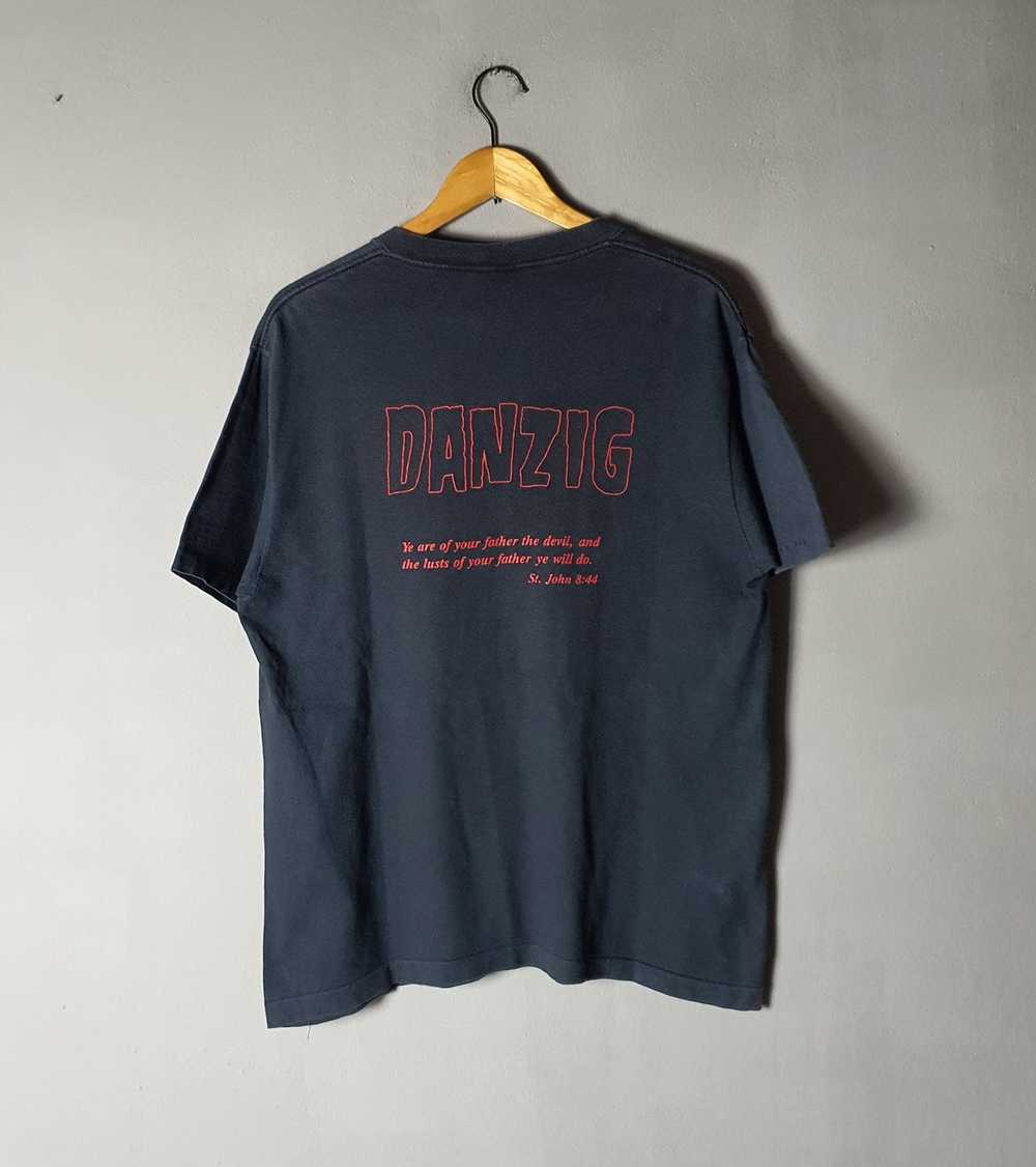 Band Tees × Rare × Vintage 1990 DANZIG Lucifuge S… - image 6