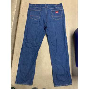 Vintage Dickies Carpenter Pants Blue Denim Mens Size 36W 32L