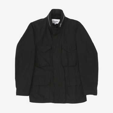 90s STUSSY cotton ripstop field jacket-