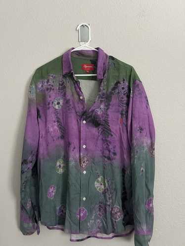 Supreme Flowy Supreme Faded button-up