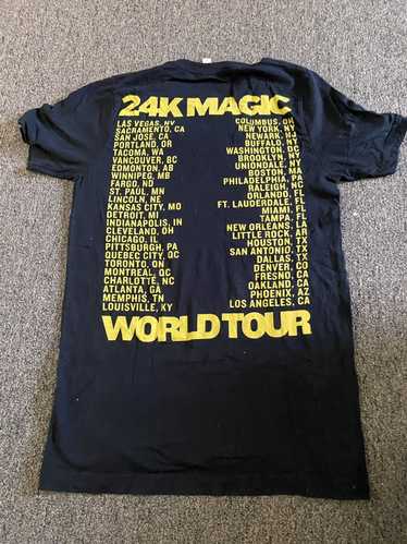 Streetwear Bruno Mars 24K magic shirt