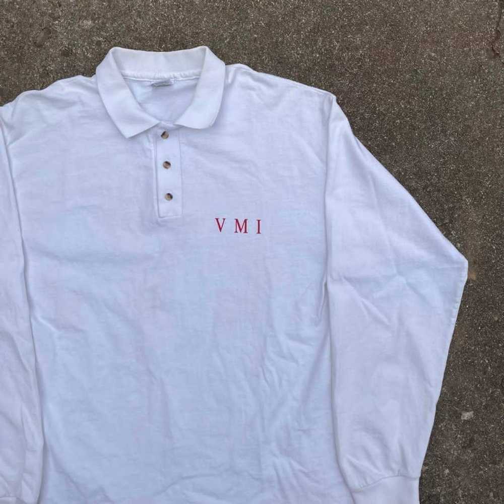 Vintage Vintage VMI 1/4 Button Shirt Men's Large - image 1