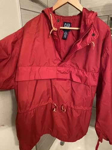 Gap GAP Red Vintage Rain Jacket