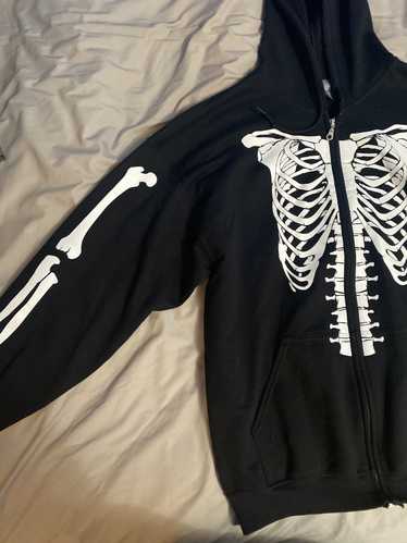 Streetwear Skeleton ZipUp