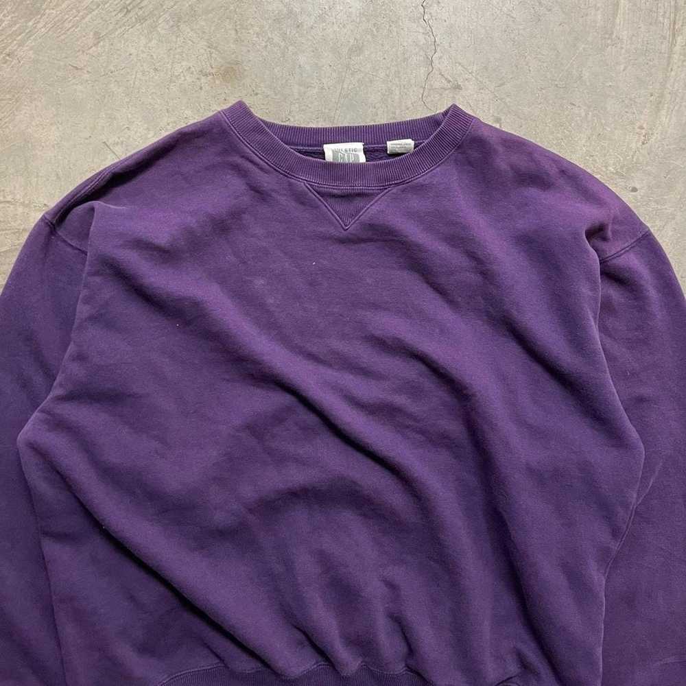 Gap × Made In Usa × Vintage vintage gap purple es… - image 2