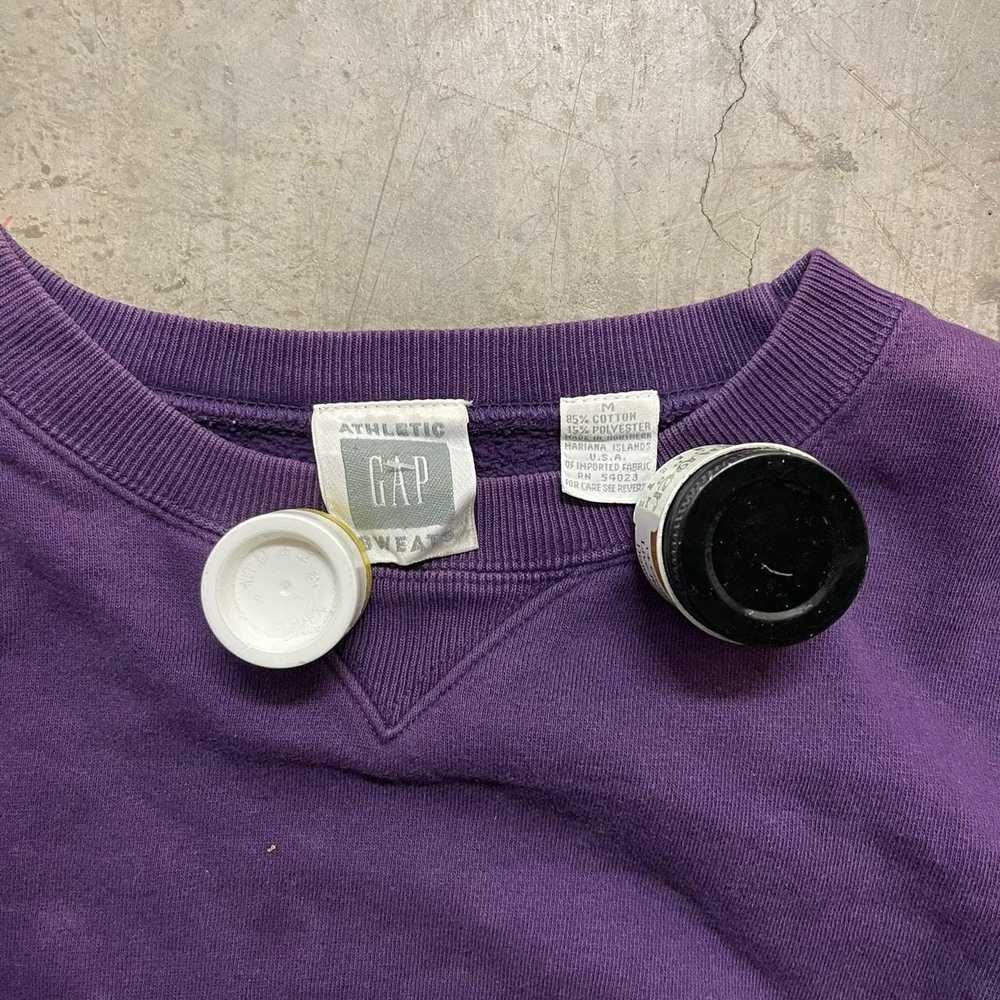 Gap × Made In Usa × Vintage vintage gap purple es… - image 3