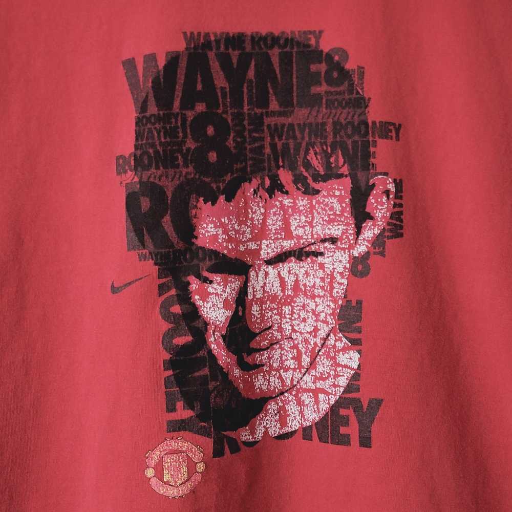 Manchester United × Nike × Vintage Wayne Rooney M… - image 2