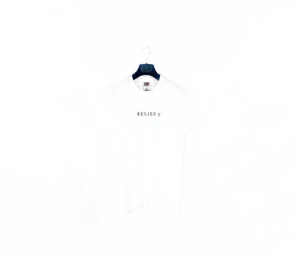 Rare × Streetwear × Vintage vintage RELIEF T shir… - image 1