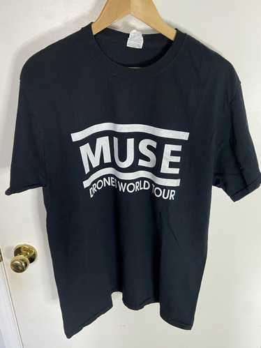 Band Tees × Vintage Muse Drones World Tour T-Shirt - image 1