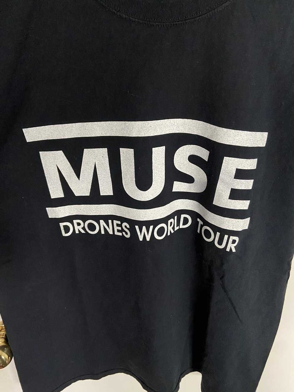 Band Tees × Vintage Muse Drones World Tour T-Shirt - image 2