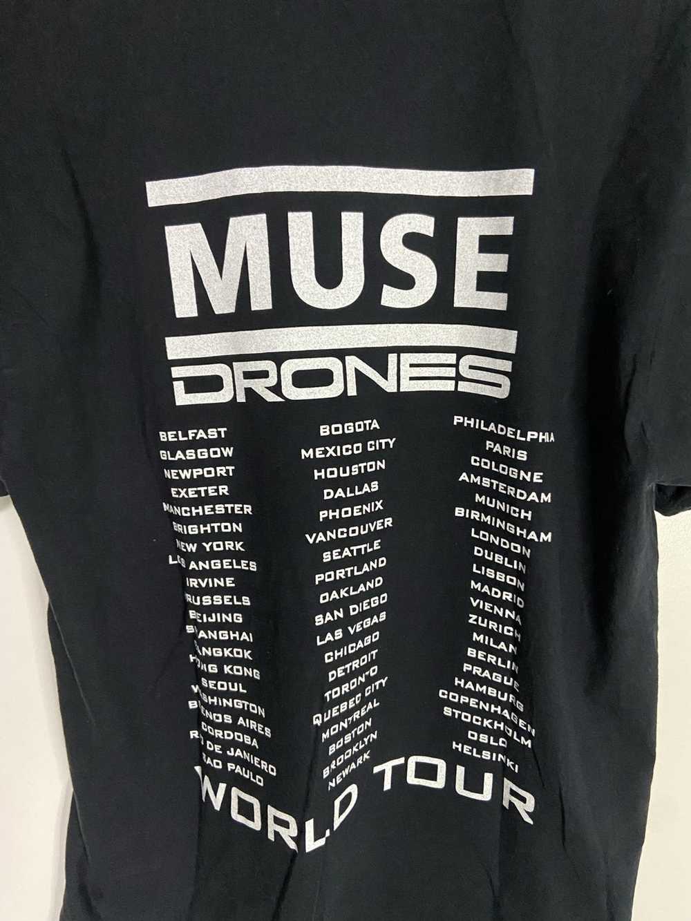 Band Tees × Vintage Muse Drones World Tour T-Shirt - image 5