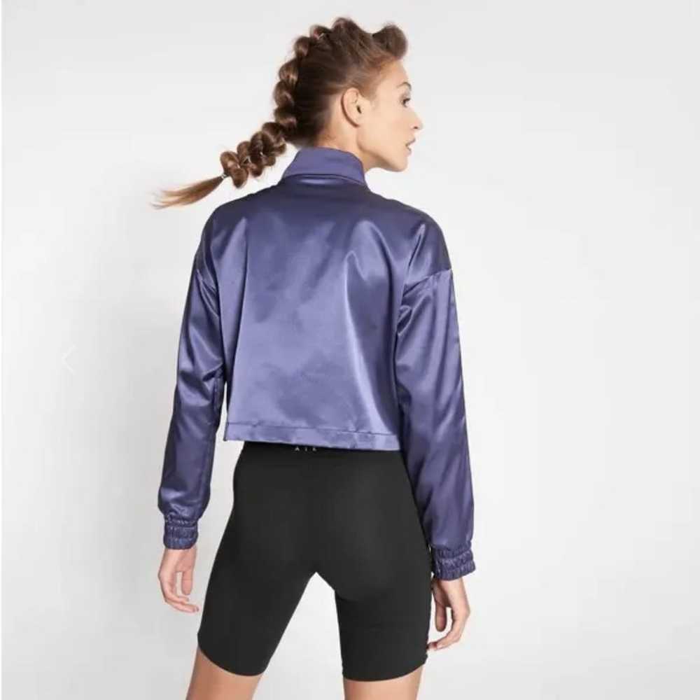 Nike Nike Air Women's Cropped Satin Track Jacket - image 5