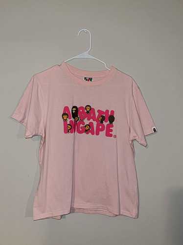 Bape Pink bape shirt