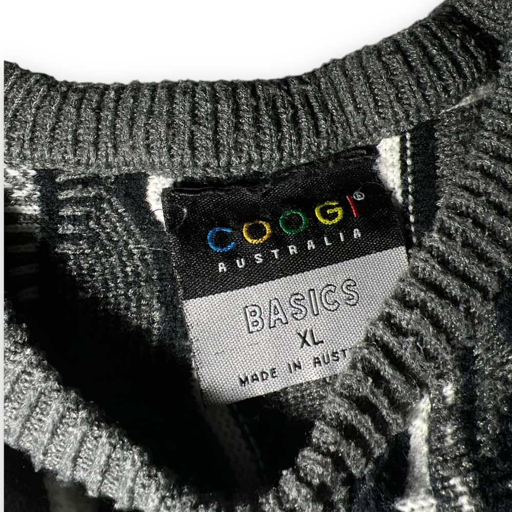 Coogi Vintage 3D Cable Knit Coogi Crewneck - image 3